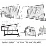 Skisseprosjekt skihytte Kvitfjell