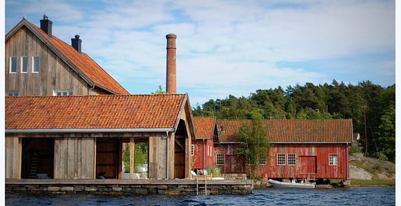 Sommerbolig i massivtre Risør
